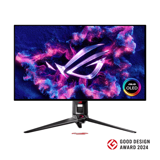 ASUS 32" (16:9) DUAL MODE UHD/240Hz, FHD/480Hz, WOLED, 0.03MS, USB-C, 90W PD, DP, HDMI, 3Y