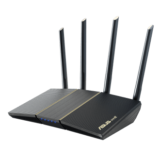 ASUS AX3000 WIRELESS ROUTER, DUAL BAND, GbE(4), ANT(4), 3YR WTY