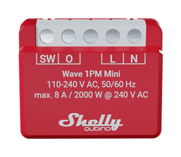 SHELLY QUBINO WAVE 1PM MINI