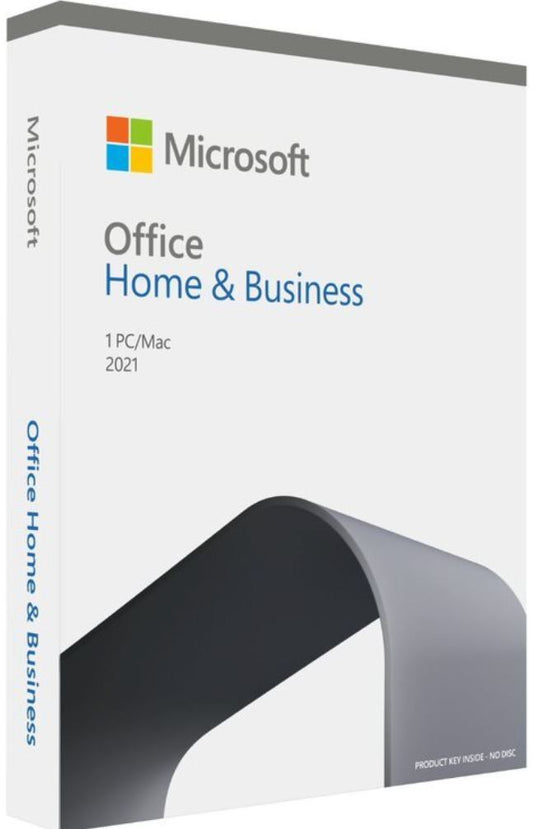 Microsoft Office Home & Business 2021 English APAC Medialess Retail New. Includles Word, Excel, PowerPoint, Outlook for PC and Mac