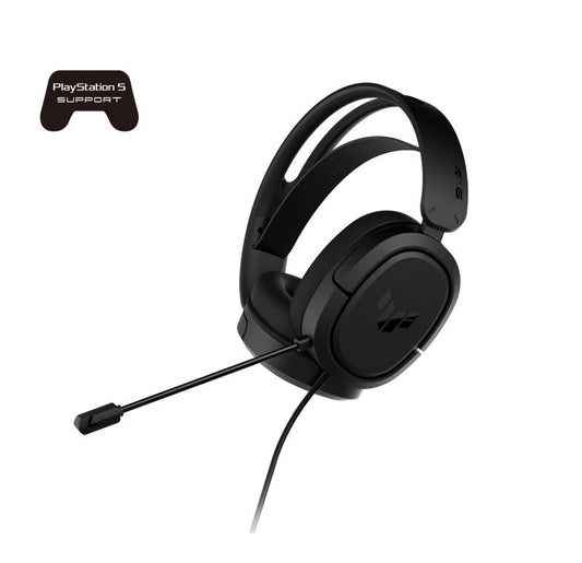 ASUS TUF Gaming H1 Headset, 7.1 Surround Sound, Lightweight, For PCs, Macs, tablets, smartphones, PlayStation 5, Nintendo Switch and XBOX