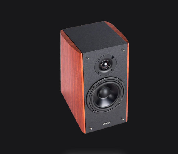 Edifier R2000DB-BROWN Powered Bluetooth Bookshelf Speakers 25mm Eagle Eye tweeters 5 ' bass unit Pair devices via Bluetooth