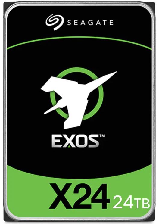 SEAGATE EXOS ENTERPRISE 24TB, 3.5" SATA HARD DRIVE, 5YR WTY
