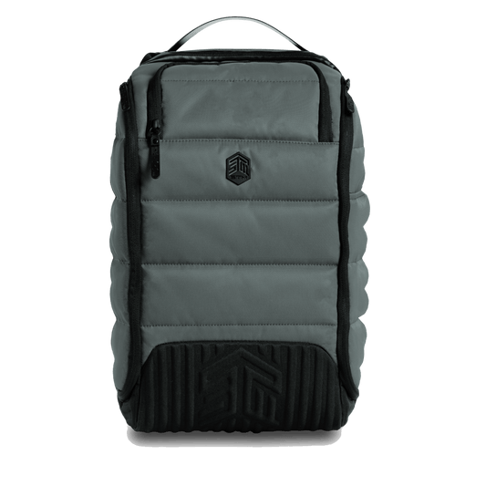 STM (DUX) 16L LAPTOP BACKPACK, FITS UP TO 15", GREY , 3YR WTY