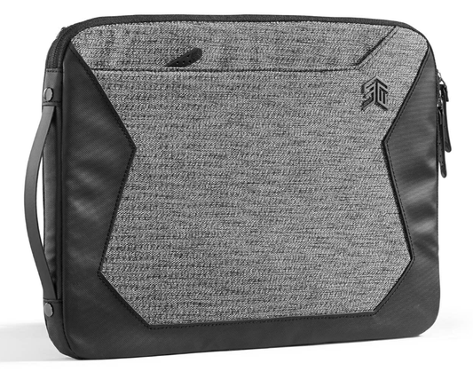 STM (MYTH) LAPTOP SLEEVE, FITS UP TO 15'', GRANITE BLACK , 3YR WTY