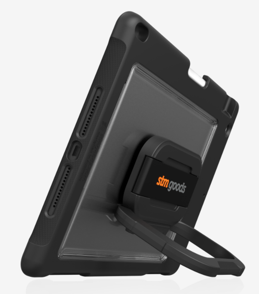 STM DUX SWIVEL (IPAD 9TH/8TH/7TH GEN) COM - BLACK FITTED CASE