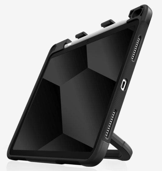STM DUX SWIVEL (IPAD 10TH GEN & A16) COM - BLACK FITTED CASE