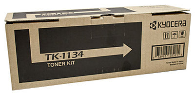 TK-1134 BLACK TONER 3K YIELD FOR FS-1130 FS-1030MFP M2030DN M2530DN