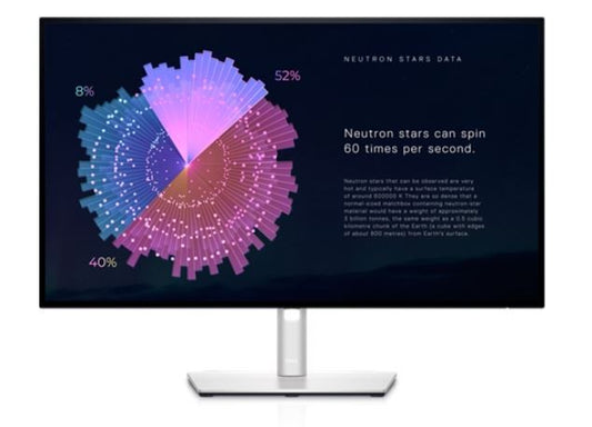DELL U-SERIES 27" (16:9) QHD IPS LED, HDMI, DP, USB-C, USB(4), H/ADJ, PIVOT, KVM, MST, 3YR