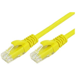 COMSOL 1MTR RJ45 CAT 6 PATCH CABLE - YELLOW