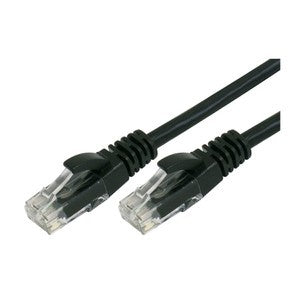 COMSOL 2MTR RJ45 CAT 6 PATCH CABLE - BLACK