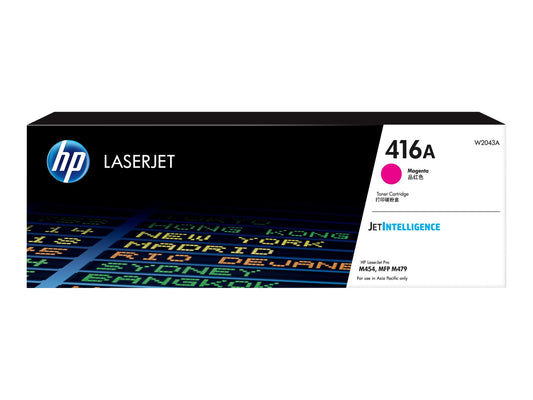 HP 416A MAGENTA TONER - APPROX2.4K PAGES - M454, M479, M455, M480 MODELS