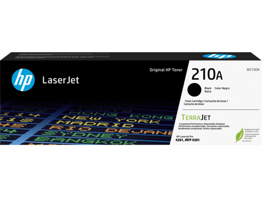 HP 210A BLACK TONER - APPROX 2K PAGES - 4201,4301 MODELS