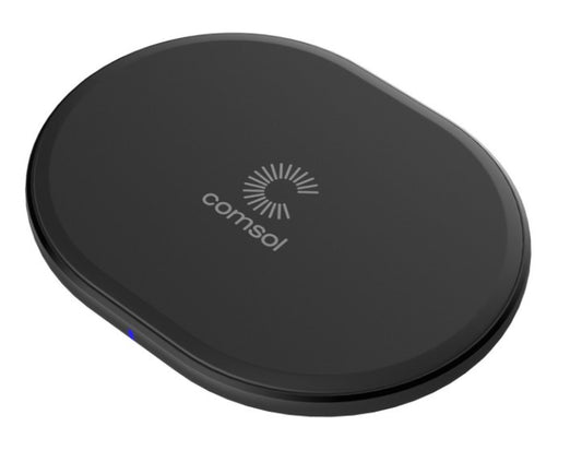 COMSOL 10W WIRELESS CHARGING PAD , BLACK