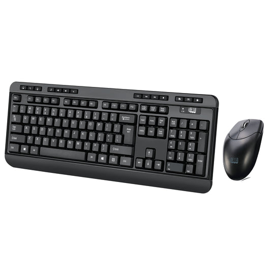 Adesso WKB-1320CB WIRELESS DESKTOP KEYBOARD AND MOUSE 10+1