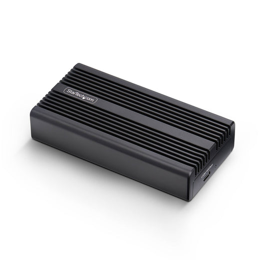 Star Tech USB4 M.2 NVMe Enclosure, 40Gbps, External USB-C/Thunderbolt NVMe SSD Enclosure, Aluminum Heatsink Case, B+M/M-Key