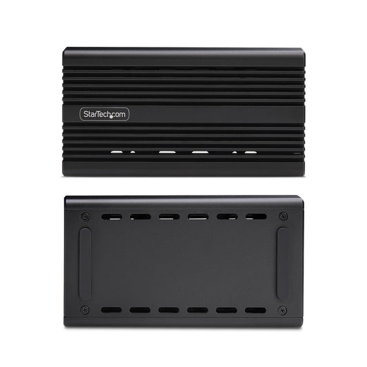 Star Tech USB4 M.2 NVMe Enclosure, 40Gbps, External USB-C/Thunderbolt NVMe SSD Enclosure, Aluminum Heatsink Case, B+M/M-Key