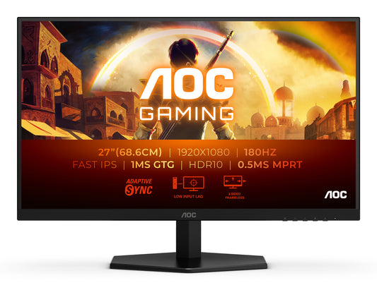 AOC G4 27G42E computer monitor 68.6 cm (27") 1920 x 1080 pixels Full HD LCD Black product image