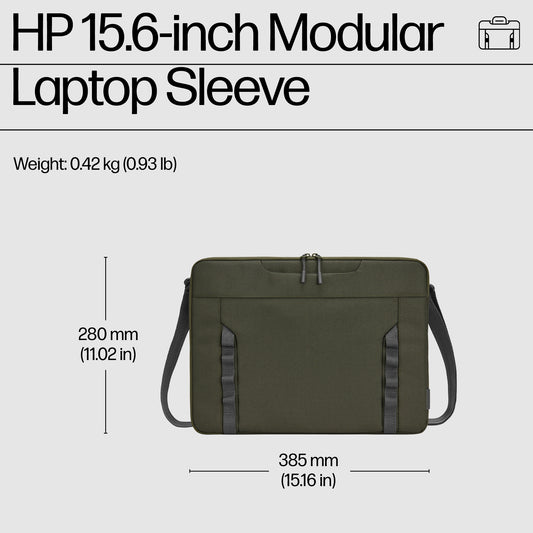 HP 15.6-inch Modular Laptop Sleeve