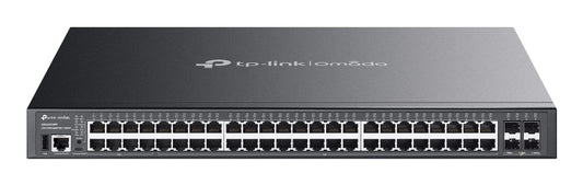 TP-Link Omada SG5452XMPP network switch Managed L3 Gigabit Ethernet (10/100/1000) Power over Ethernet (PoE) Black