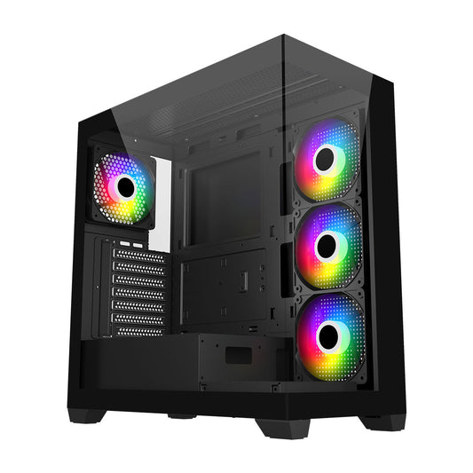 FSP M340-BA computer case Midi Tower Black