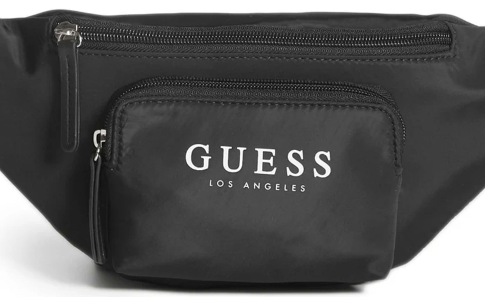 GUESS Logo Belt Bum Bag Waist Pack Crossbody Bag - Black • 100% Authentic • Brand New with Tags
