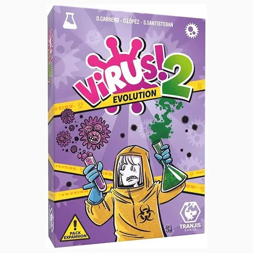 Virus! 2: Evolution – Expansion Pack for the Virus! Card Game by Tranjis Games
