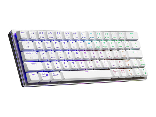 COOLER MASTER MASTERKEYS SK653 RGB RED CHERRY MX LOW PROFILE SWITCHES MECHANICAL KEYBOARD