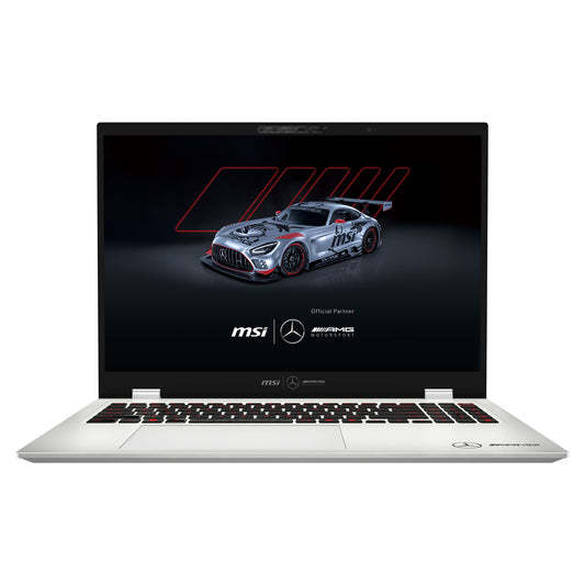 MSI PRESTIGE 16 AI+ MERCEDESAMG B2VMG-086AU laptop Intel Core Ultra 9 288V 40.6 cm (16") Quad HD+ 32 GB LPDDR5x-SDRAM 2 TB SSD Wi-Fi 7 (802.11be) Windows 11 Pro Silver