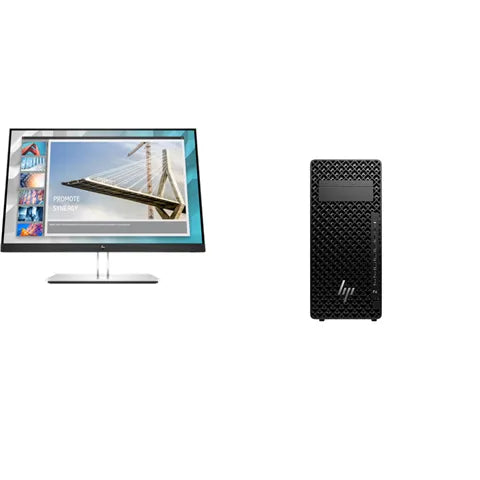 Z2 TOWER G1i U9-285K PLUS HP 23.8 INCH E24I MONITOR (9VJ40AA) FOR $179