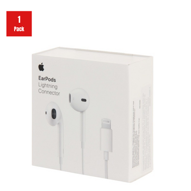 Apple EarPods with Lightning Connector – Original | Compatible with iPhone, iPad & iPod | Built-in Mic & Remote