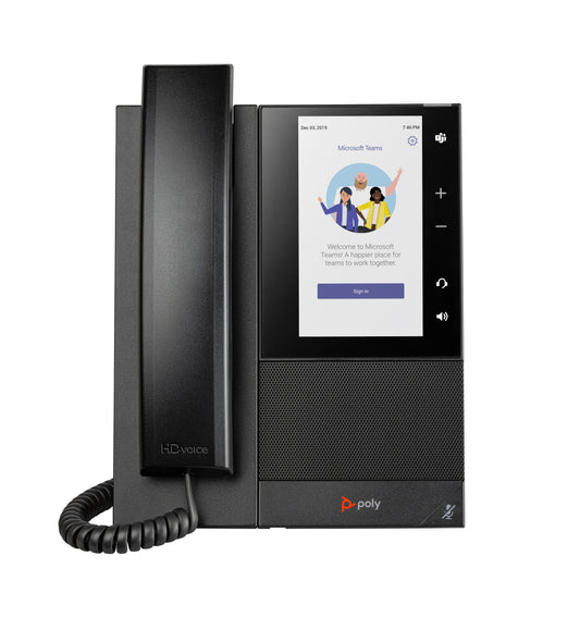 HP Poly CCX 505 Business Media Phone for Microsoft Teams and PoE-enabled product image