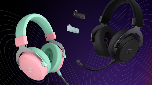 CH351 WIRELESS GAMING HEADSET, SUPPORT BLUETOOTH/2.4GHZ/WIRED, 50MM DRIVER, BUILT IN 3D SU