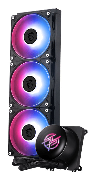 MSI MPG CORELIQUID P13 computer cooling system Processor All-in-one liquid cooler 12 cm Black 1 pc(s)