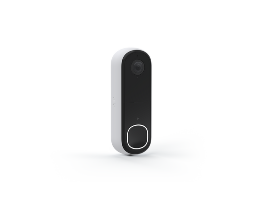 Arlo Video Doorbell 2K with Wired or Wireless Setup – White (AVD4001-100AUS)