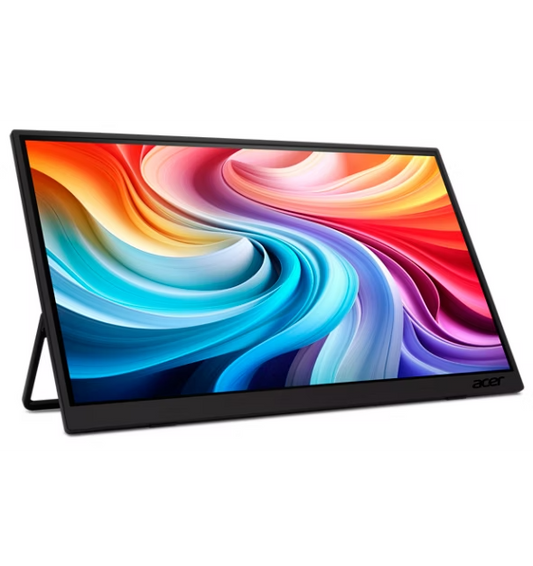 Acer PM161W 16:10 ratio Portable LCD Monitor - 16” IPS WUXGA resolution for sharp images with 16.7M colors