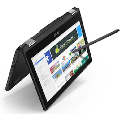 Acer Chromebook Spin 11.6" R752T – Touchscreen, 16GB, Black (Refurbished)
