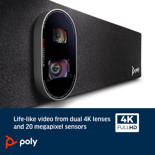 HP Poly Studio X70 All-In-One Video Bar with TC8 Controller Kit product image
