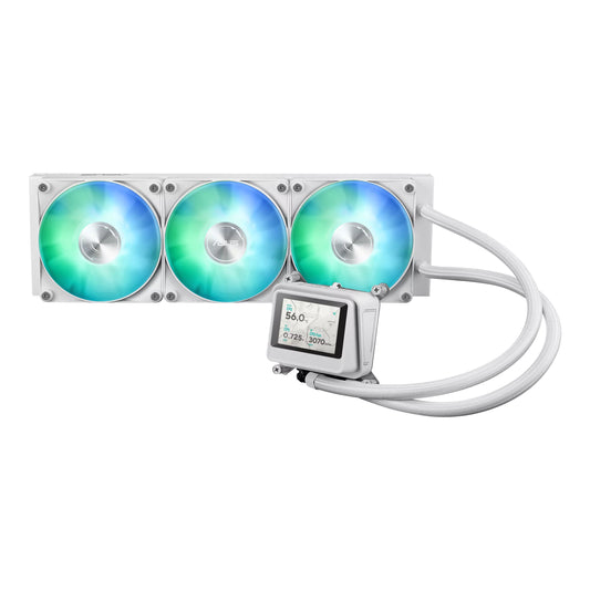 ASUS AYW Gaming LC 360 ARGB LCD White Edition Processor All-in-one liquid cooler 12 cm 1 pc(s)