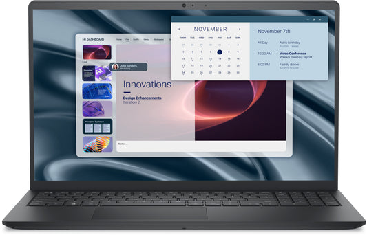 Dell Pro 15 Essential PV15255 AMD Ryzen 5 7520U Laptop 39.6 cm (15.6") Full HD 16 GB LPDDR5-SDRAM 512 GB SSD Wi-Fi 5 (802.11ac) Windows 11 Pro Black product image