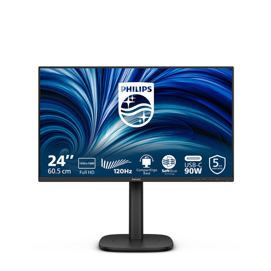 Philips 3000 series 24B2U3301/75 computer monitor 60.5 cm (23.8") 1920 x 1080 pixels Full HD LCD Black