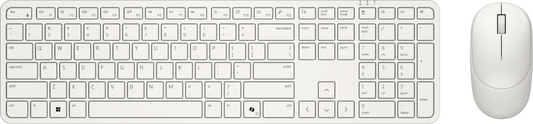 Dell Pro 5 Wireless Keyboard and Mouse KM526 - US English - Light Ash