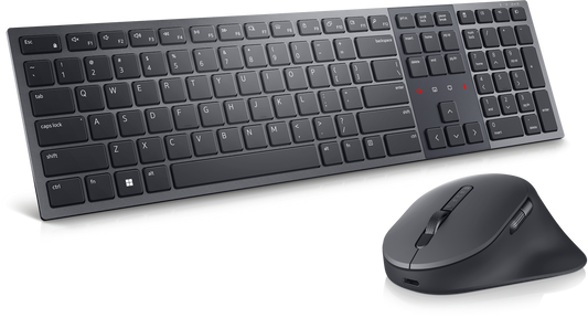 DELL KM900 RECHARGEABLE PREMIER COLLABORATION KEYBOARD & MOUSE COMBO, 3YR