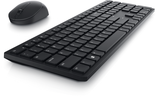 DELL KM5221W WIRELESS KEYBOARD & MOUSE PRO COMBO (BLACK), 3YR, BROWN BOX