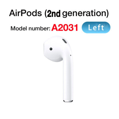 Apple AirPods 2nd Gen Left Replacement Earbud A2031 (Open Box)