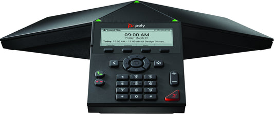 POLY TRIO 8300 IP CONFERENCE P HONE AND POE-ENABLED NO RADIO