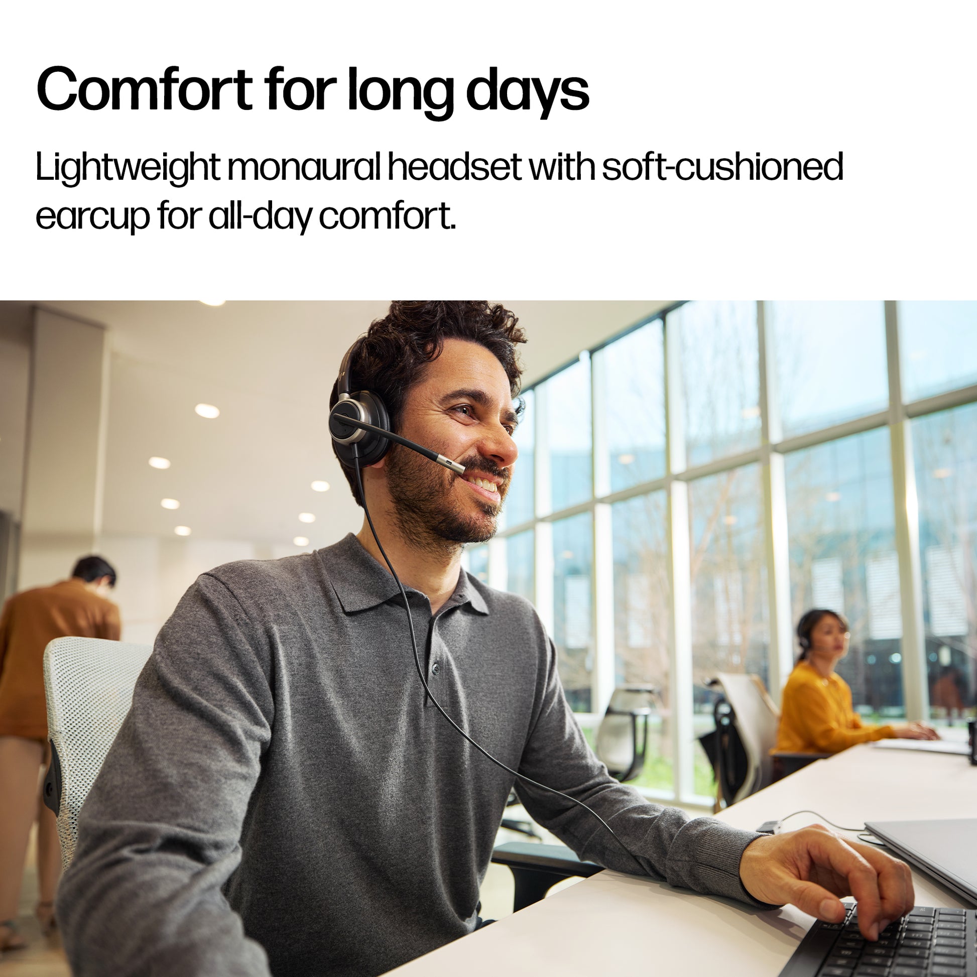 HP Poly Mission 625 Stereo USB Wired Headset