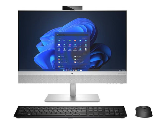 ELITEONE 840 G9 R ALL-IN-ONE 23.8 INCH FHD TOUCH SCREEN i5-13500 VPRO 16GB (DDR5-4800) 512GB (PCIE SSD) 5MP WEBCAM WIFI-6 BT-5.2 SDC-READER SPK KB & MOUSE Windows 11 Pro 3/3/3 WARRANTY