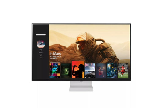 LG 43SQ700S-W computer monitor 108 cm (42.5") 3840 x 2160 pixels 4K Ultra HD LCD White