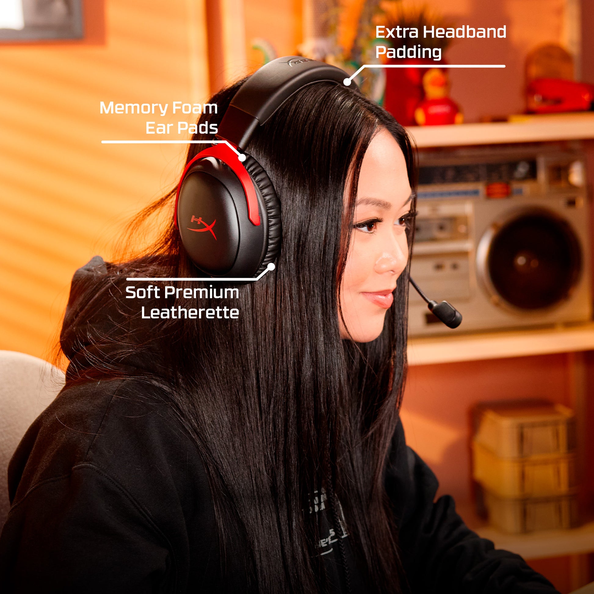 HyperX Cloud III S Wireless - Gaming Headset (Black)